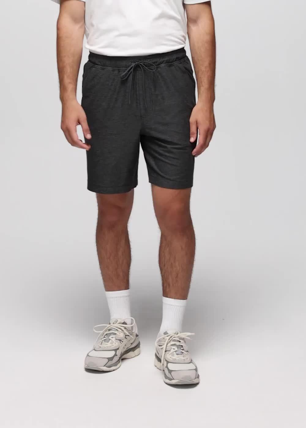 Altitude Tracker Light Short, Color: Black Heather