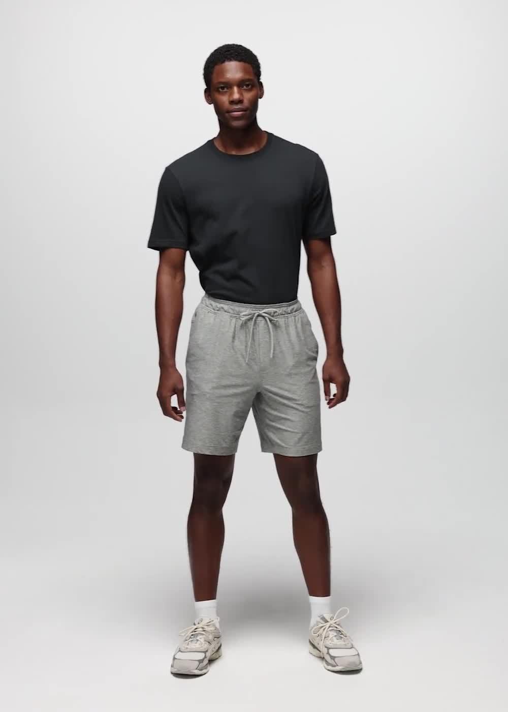 Altitude Tracker Light Short, Color: Medium Heather Grey