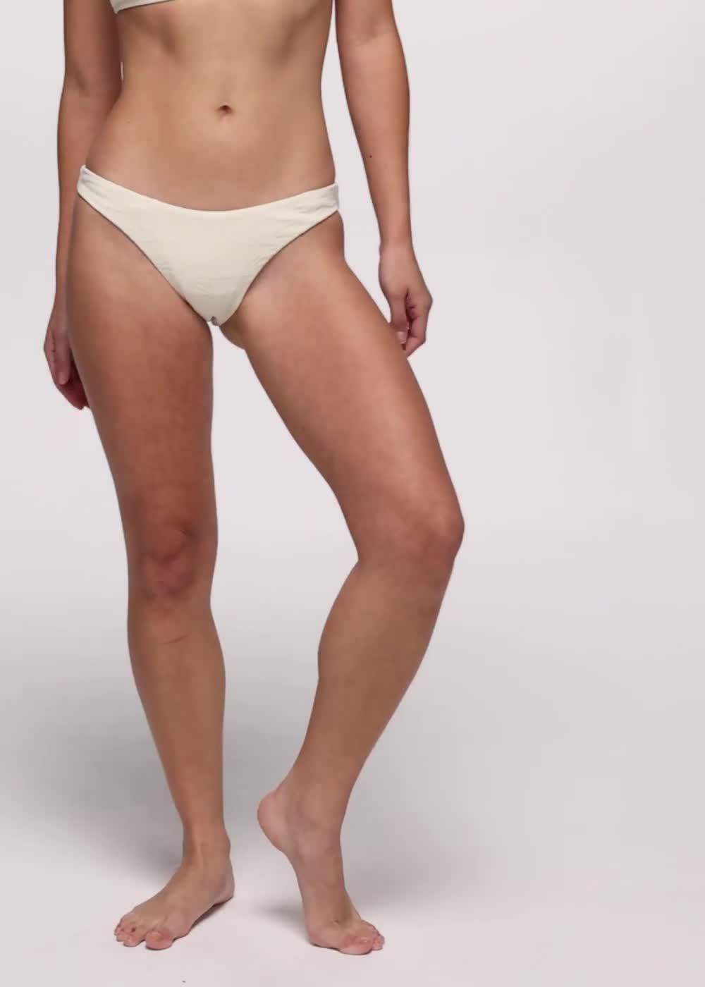 Lahari Sunburst Classic Swim Bottom, Color: Beach Pebble
