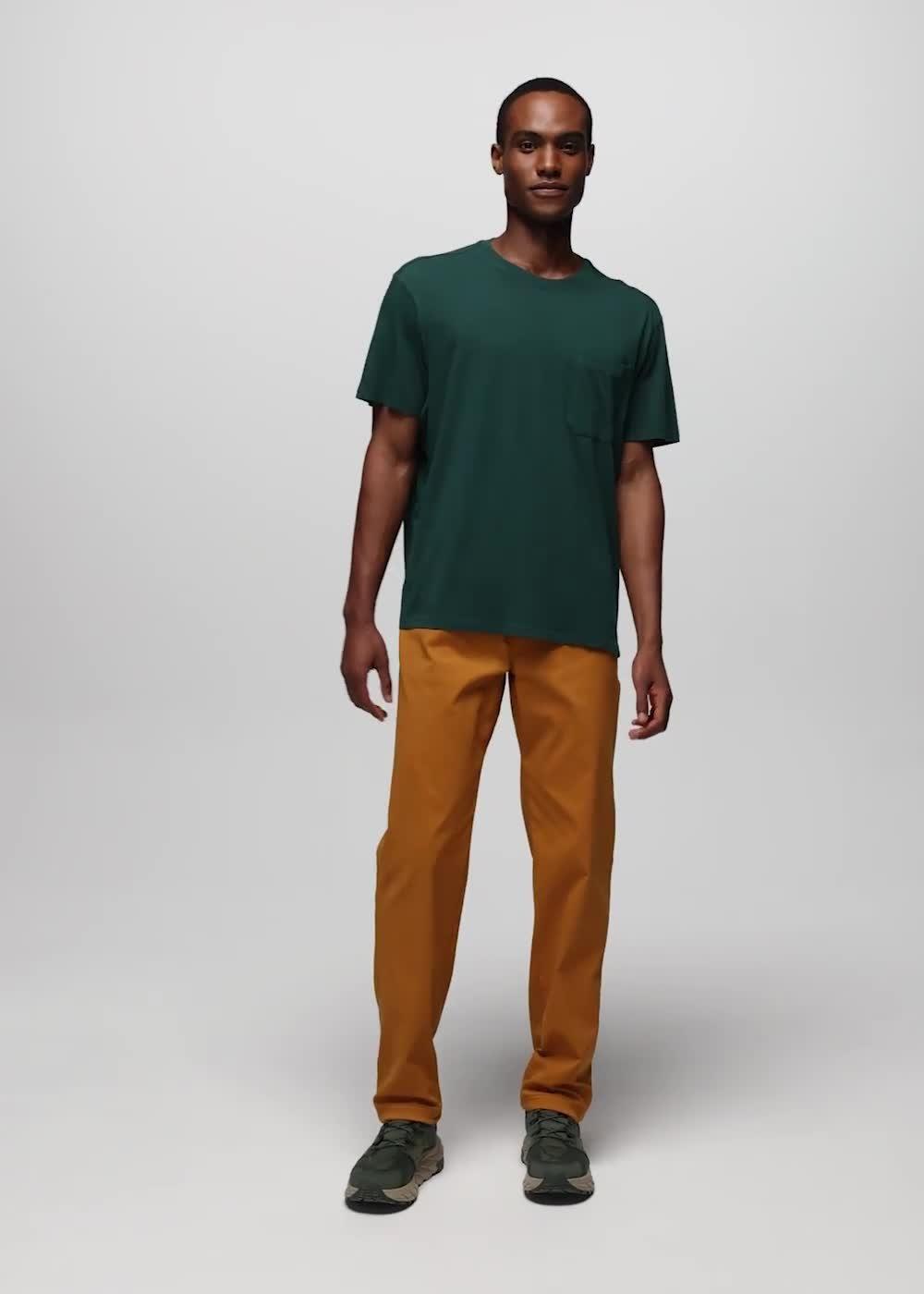 Everyday Pocket Short Sleeve Tee, Color: Root Green