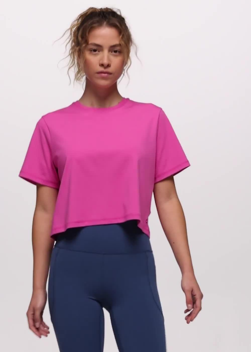 Pure Ascent Short Sleeve, Color: Berry Beam