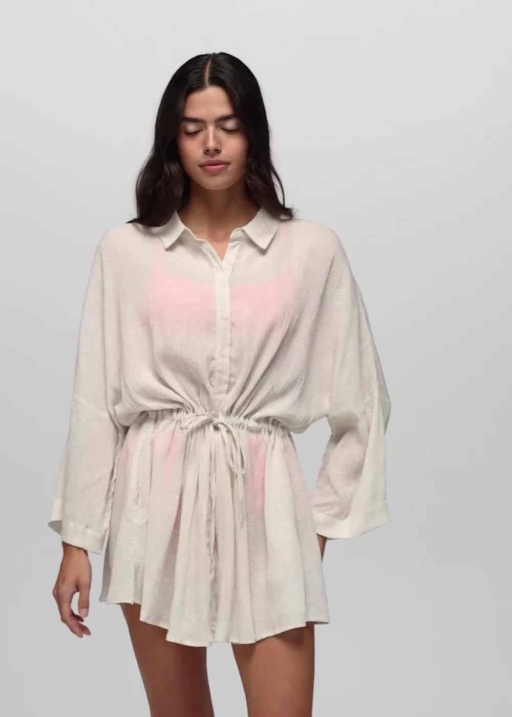 Fernie Shirt Dress, Color: Alba Currents