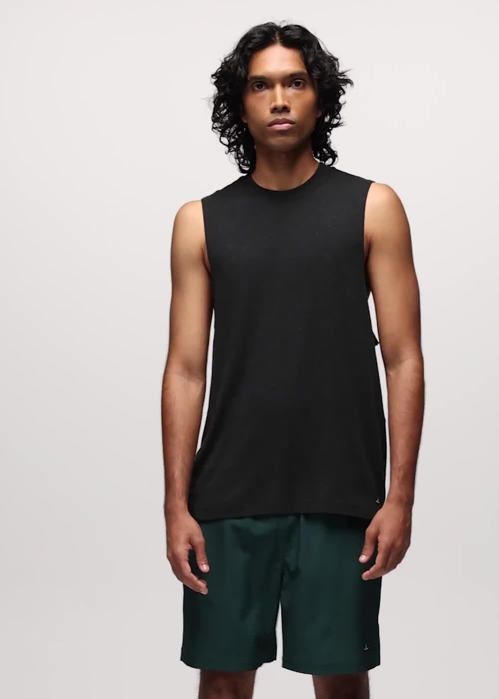 Natural Rhythm Tank, Color: Black