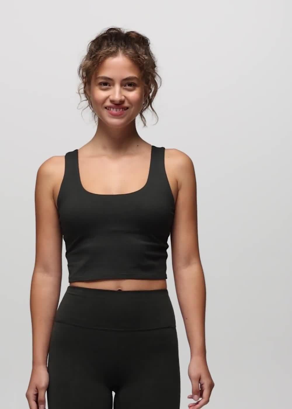 Heavana Essential Bralette, Color: Black Heather