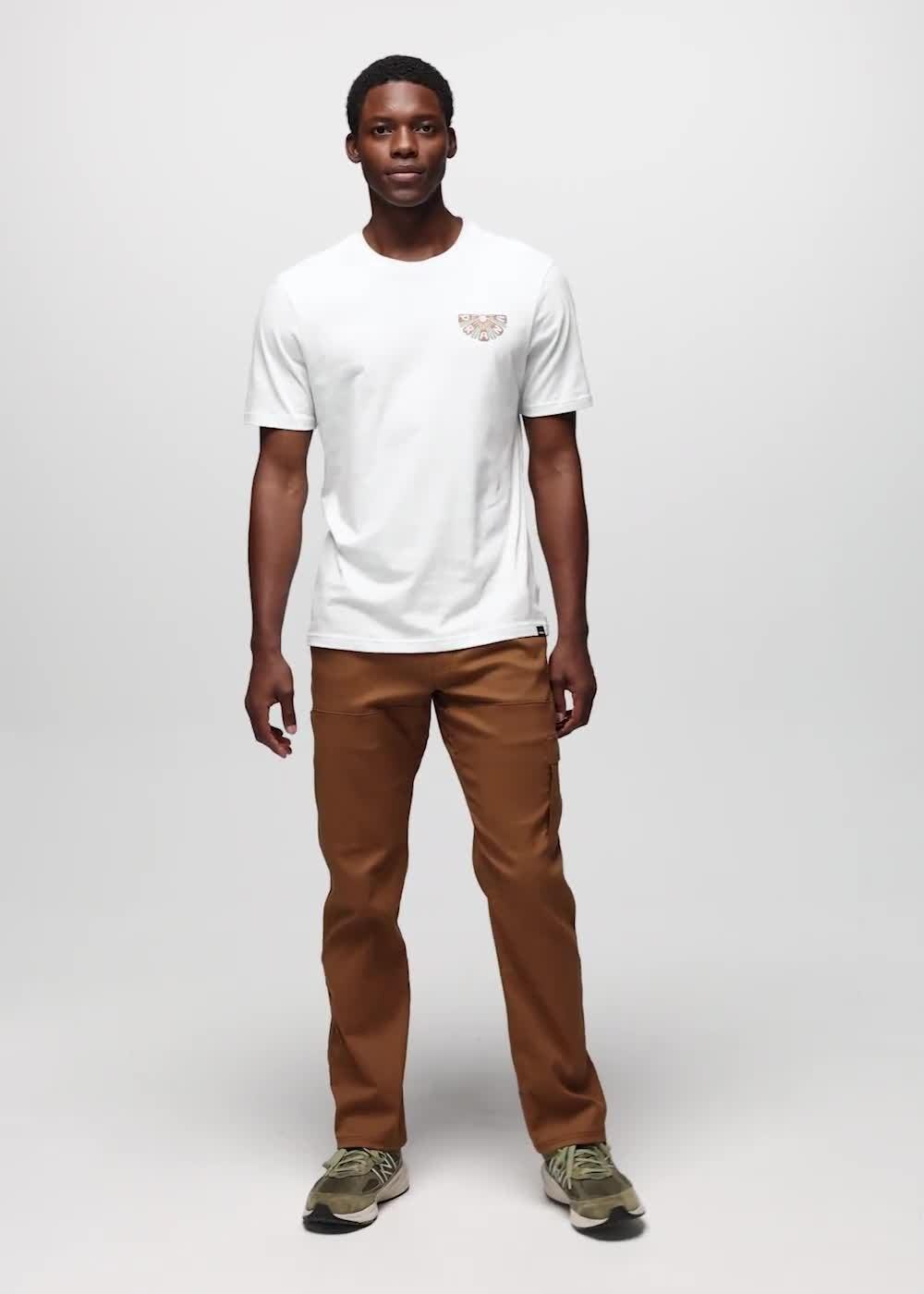 prAna Ordinary Pleasure Short Sleeve Graphic Tee, Color: Soft White