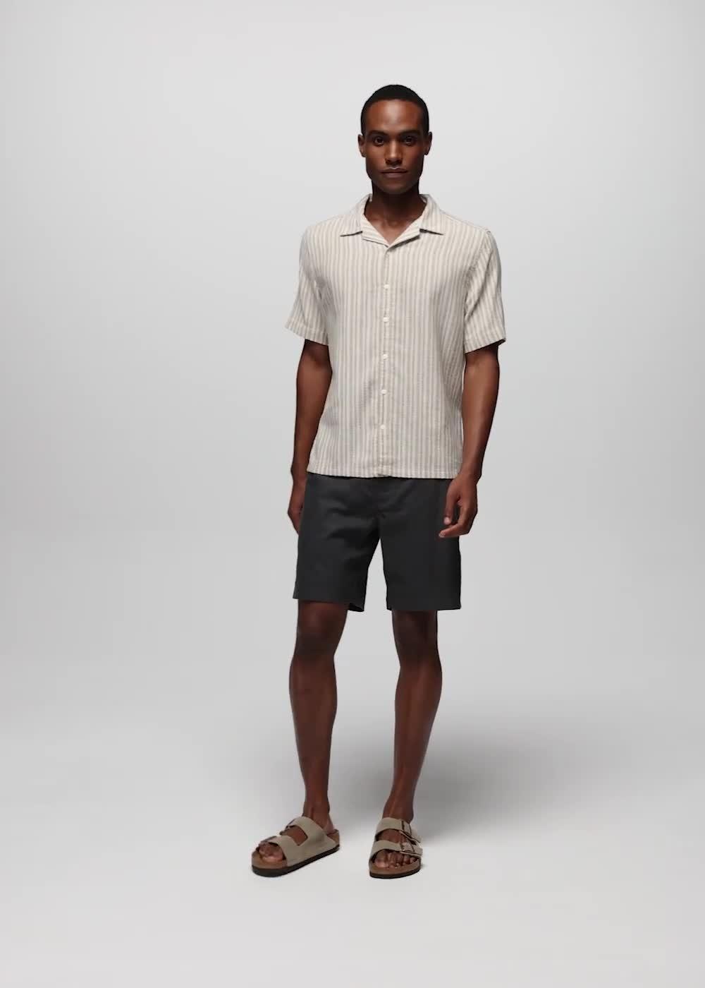 Anza Borrego Short Sleeve Shirt, Color: Alba