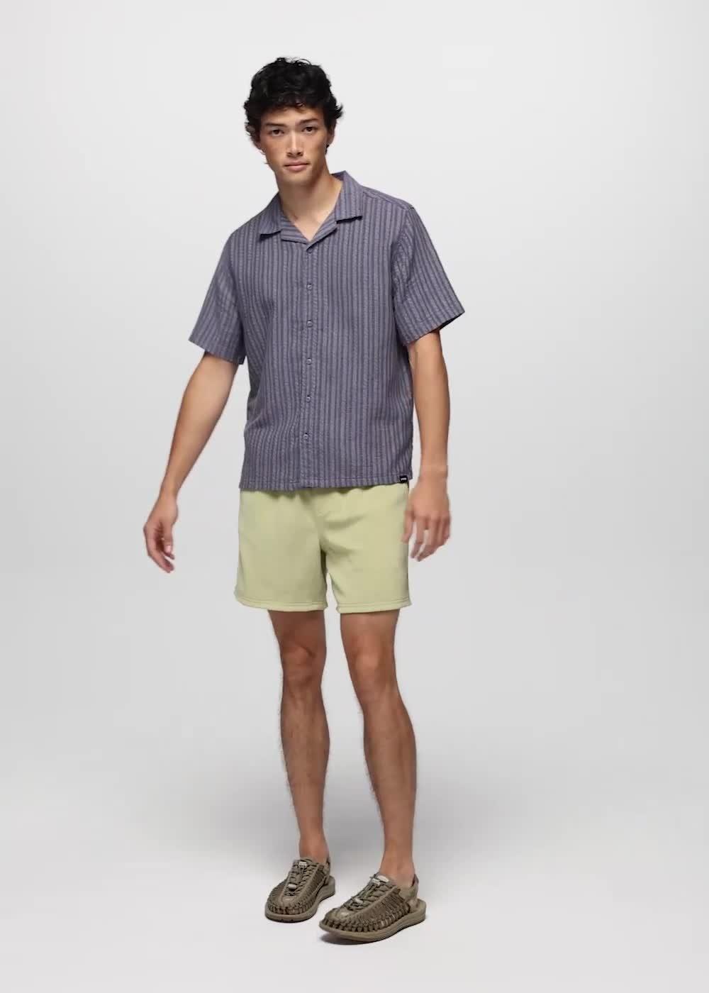 Anza Borrego Short Sleeve Shirt, Color: Taro