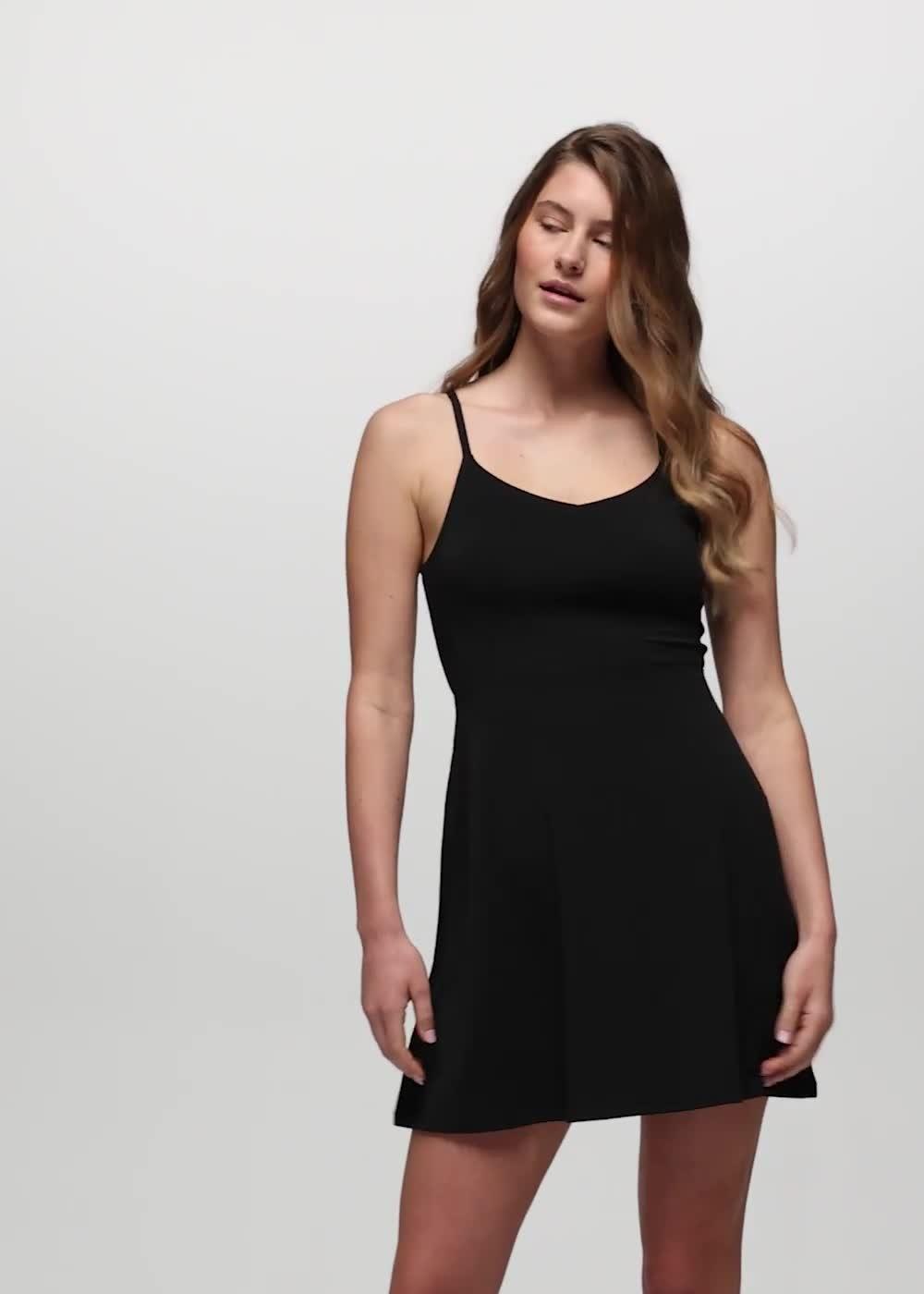 Wistful Winds Tank Dress, Color: Black