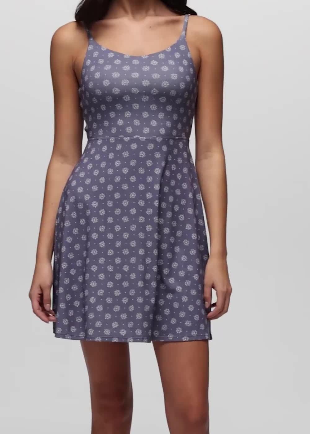 Wistful Winds Tank Dress, Color: Taro Sunbeam