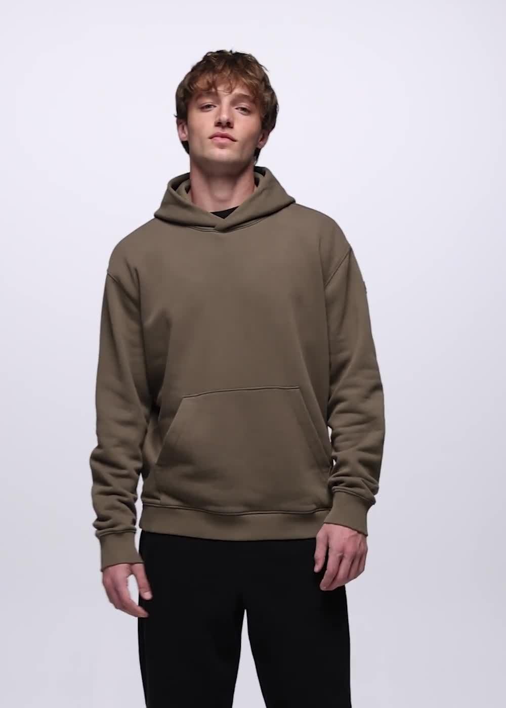 DreamFleece Hoodie, Color: Mud