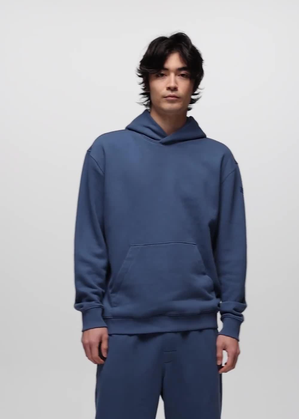 DreamFleece Hoodie, Color: Bluff Blue