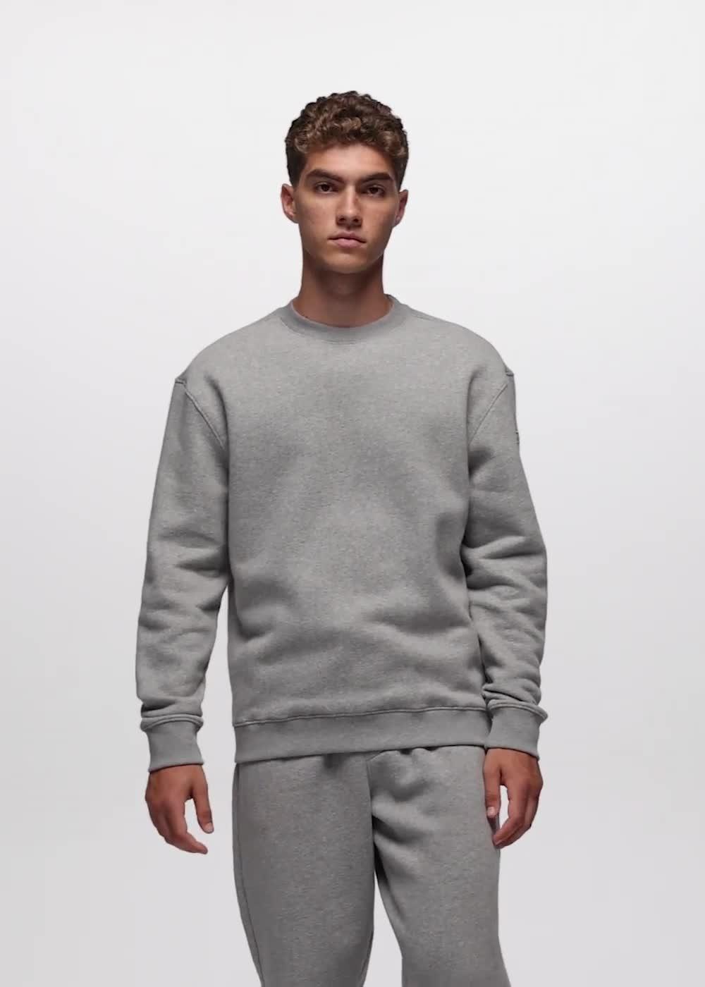 DreamFleece Crew Sweatshirt, Color: Heather Grey