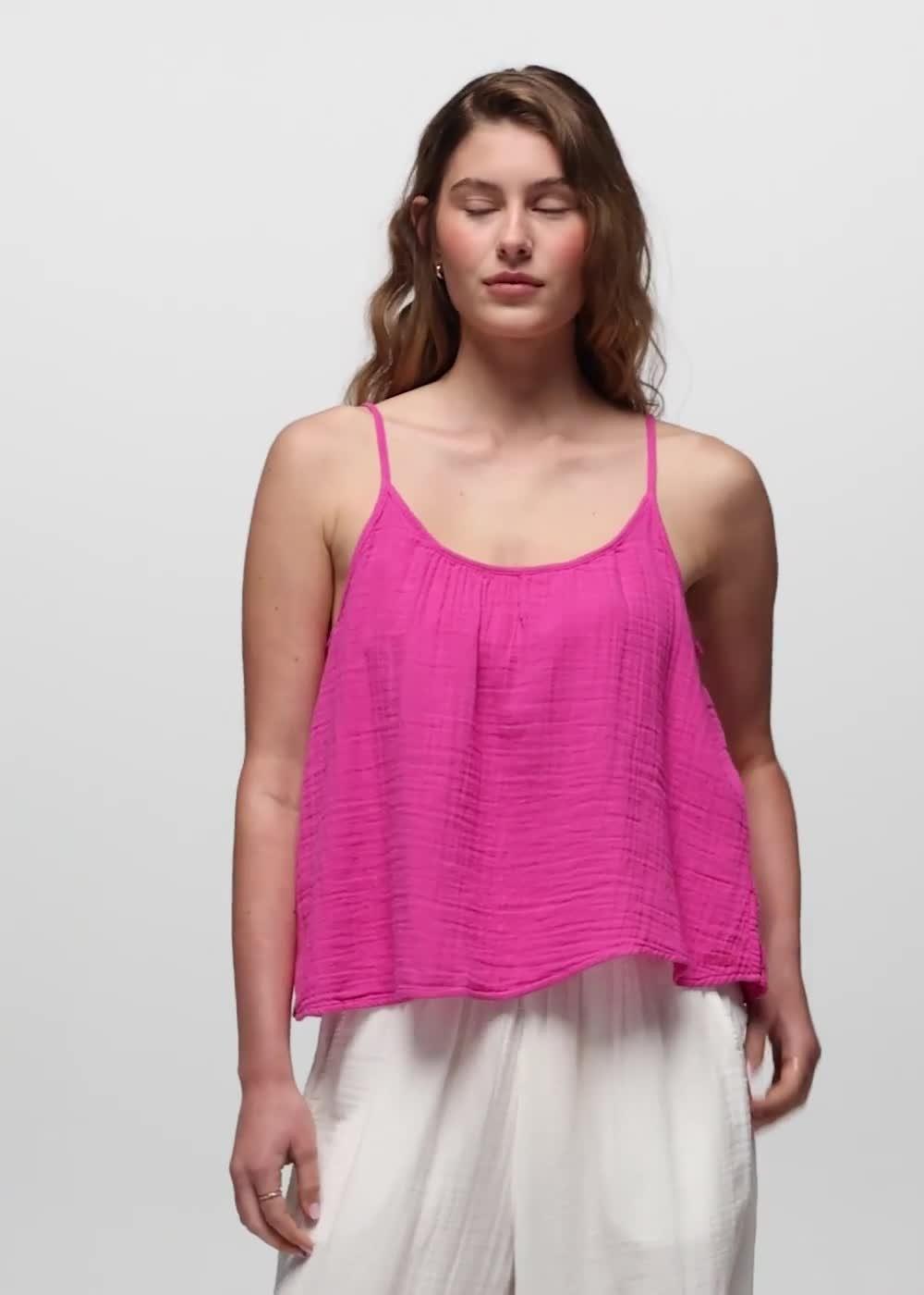 Hideaways Tank, Color: Berry Beam