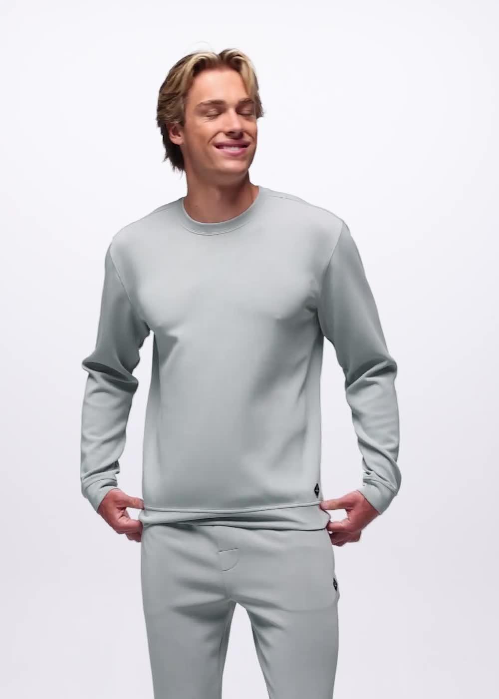 Shea Soft Crewneck, Color: Sterling
