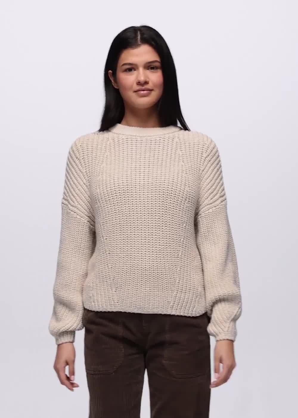 Sunday River Crewneck Sweater, Color: Beach Pebble