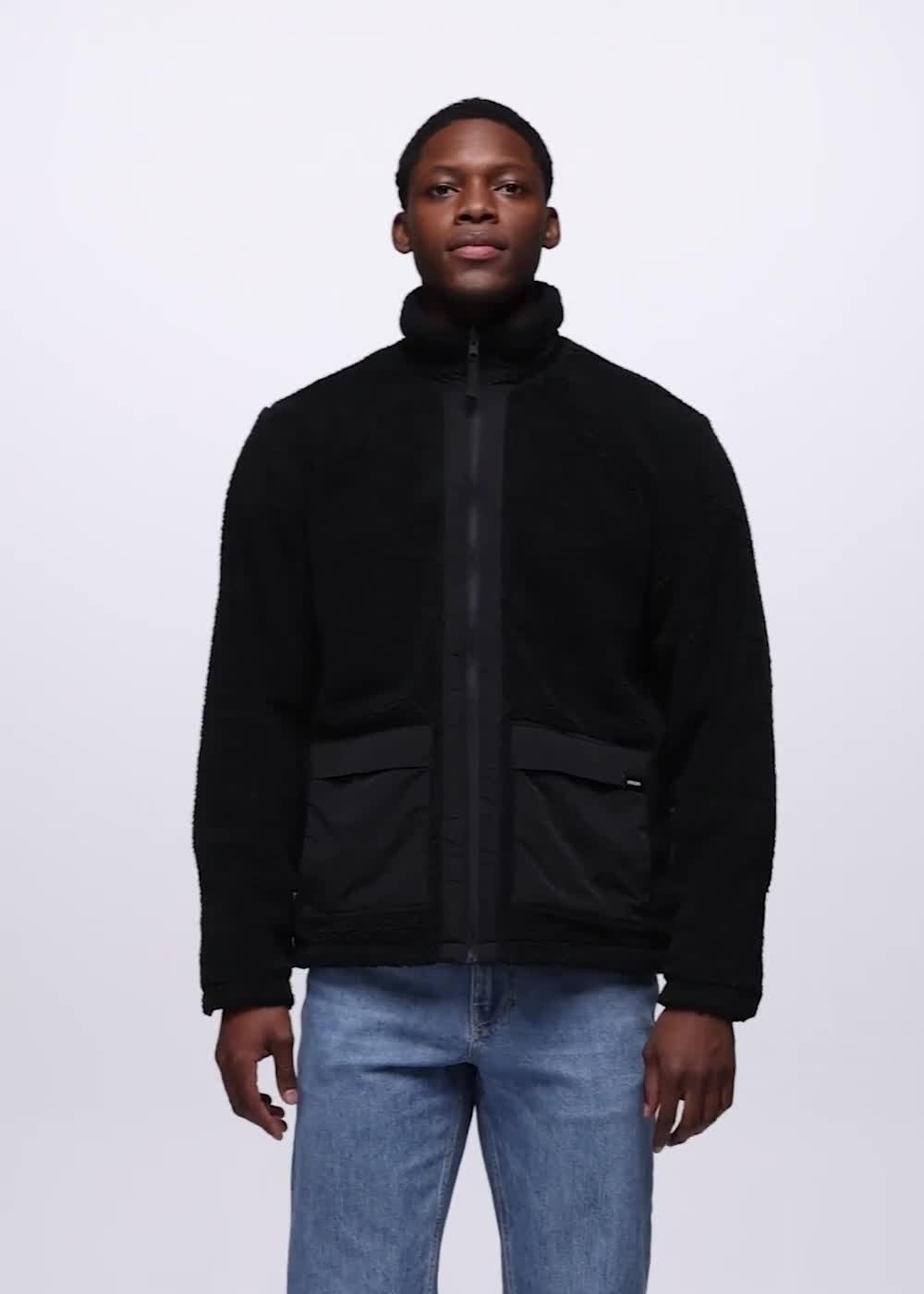 Encinitas Reversible Jacket, Color: Black / Black