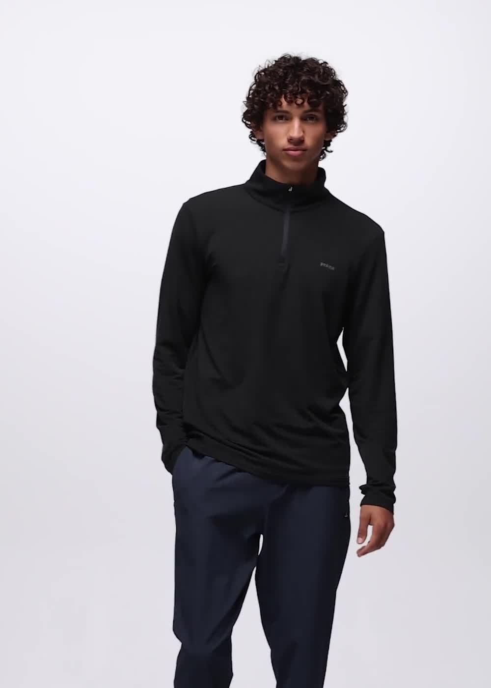 Tolmie Tech 1/4 Zip, Color: Black