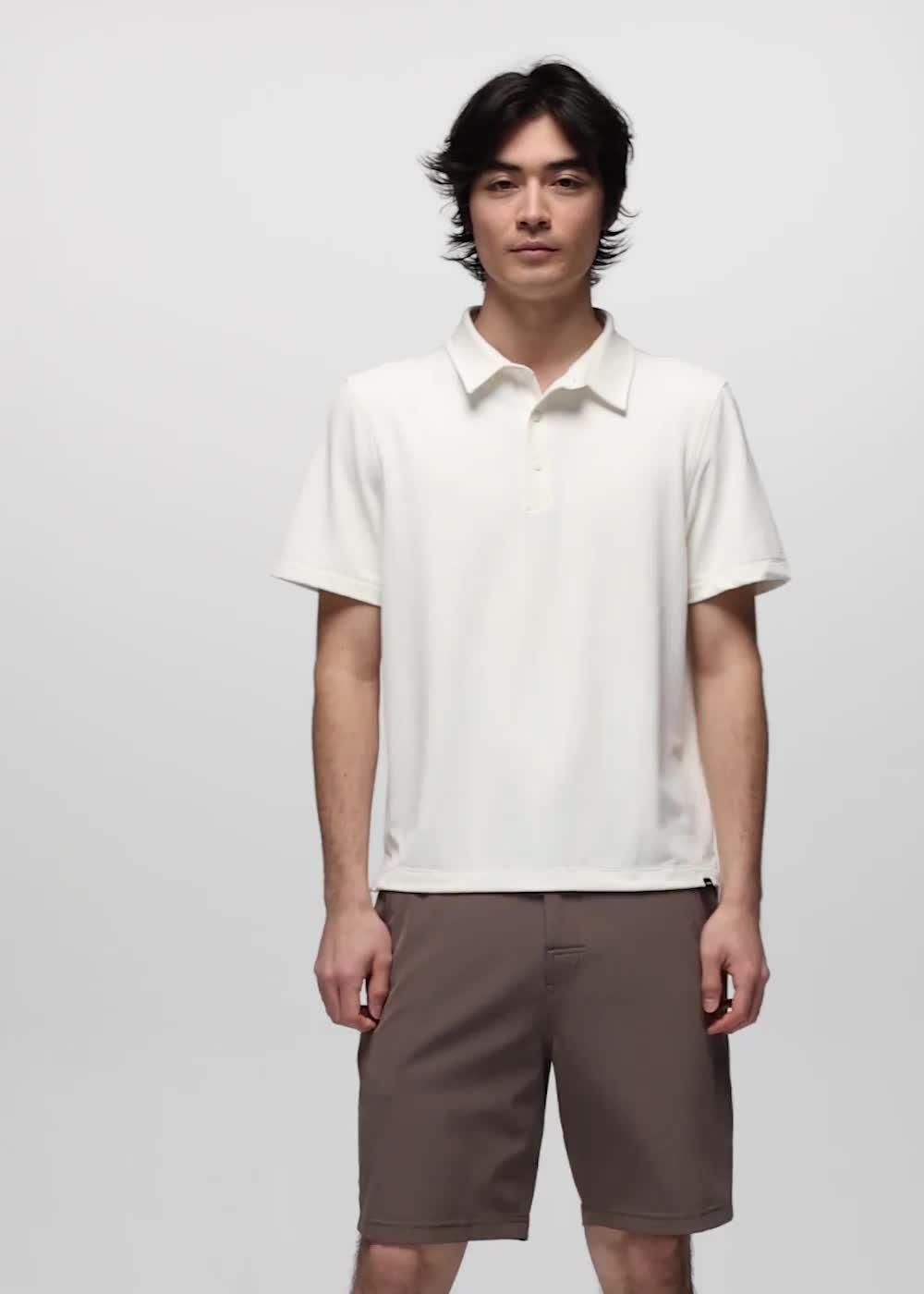 Rotator Short Sleeve Polo, Color: Alba