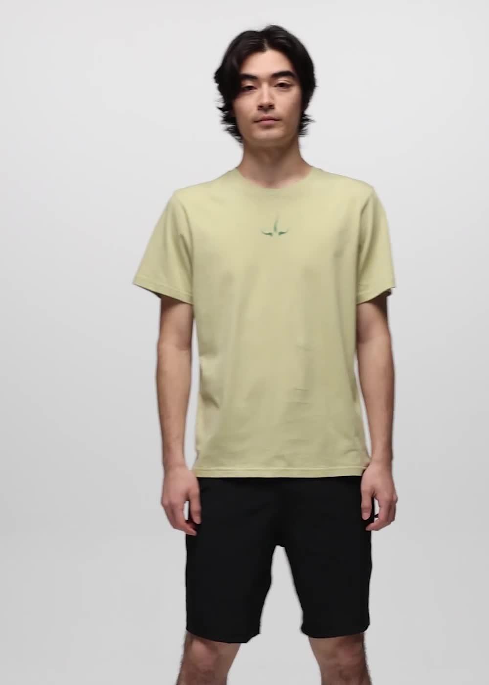 Heritage Logo Short Sleeve Graphic Tee, Color: Jackfruit