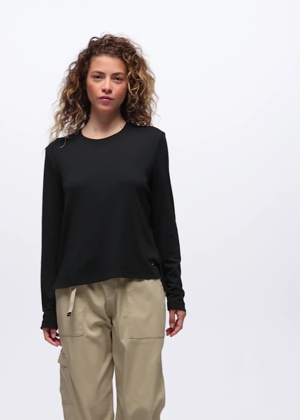 Pure Ascent Long Sleeve, Color: Black