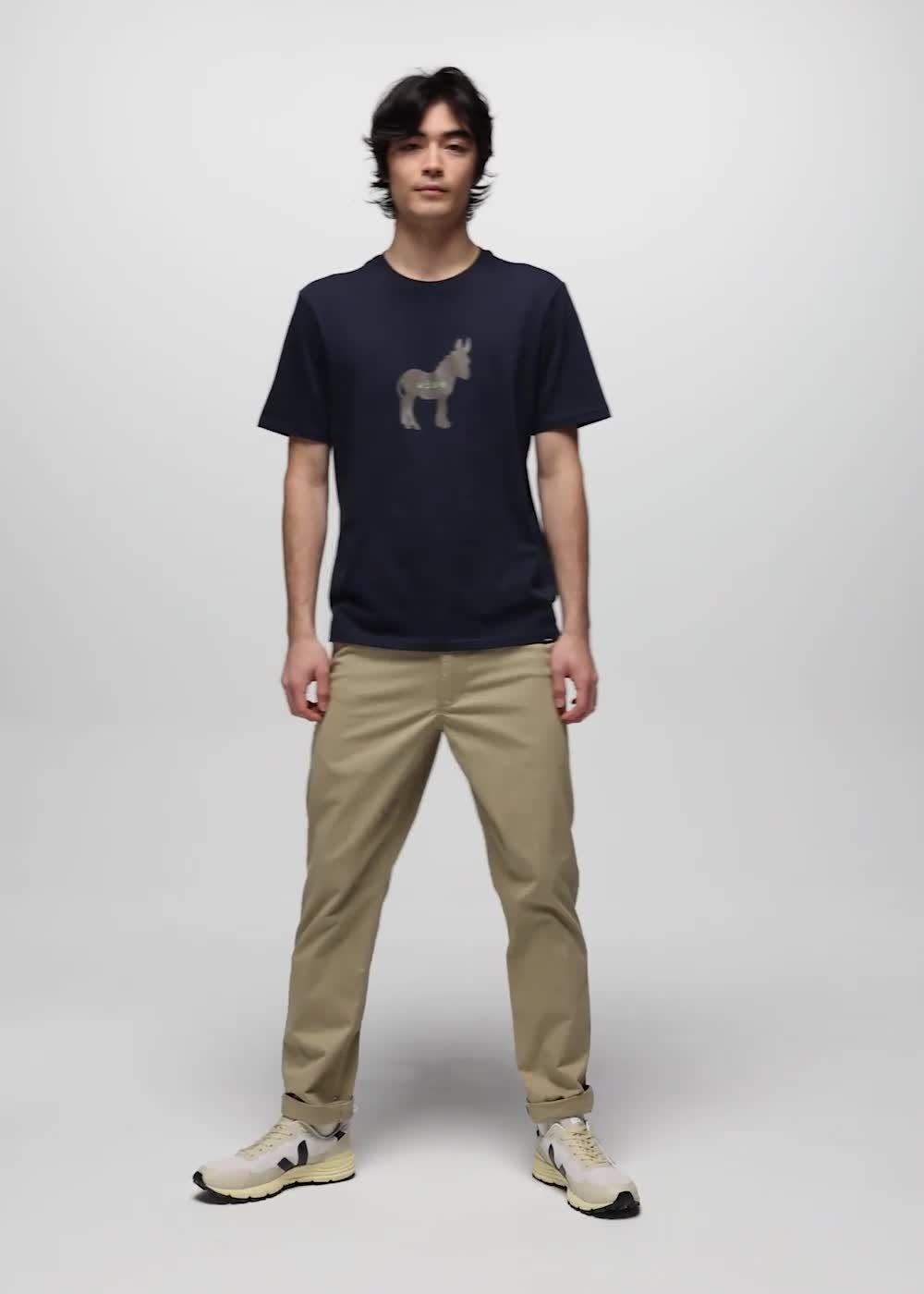 Wise AShort Sleeve Journeyman Short Sleeve Graphic Tee, Color: Nautical