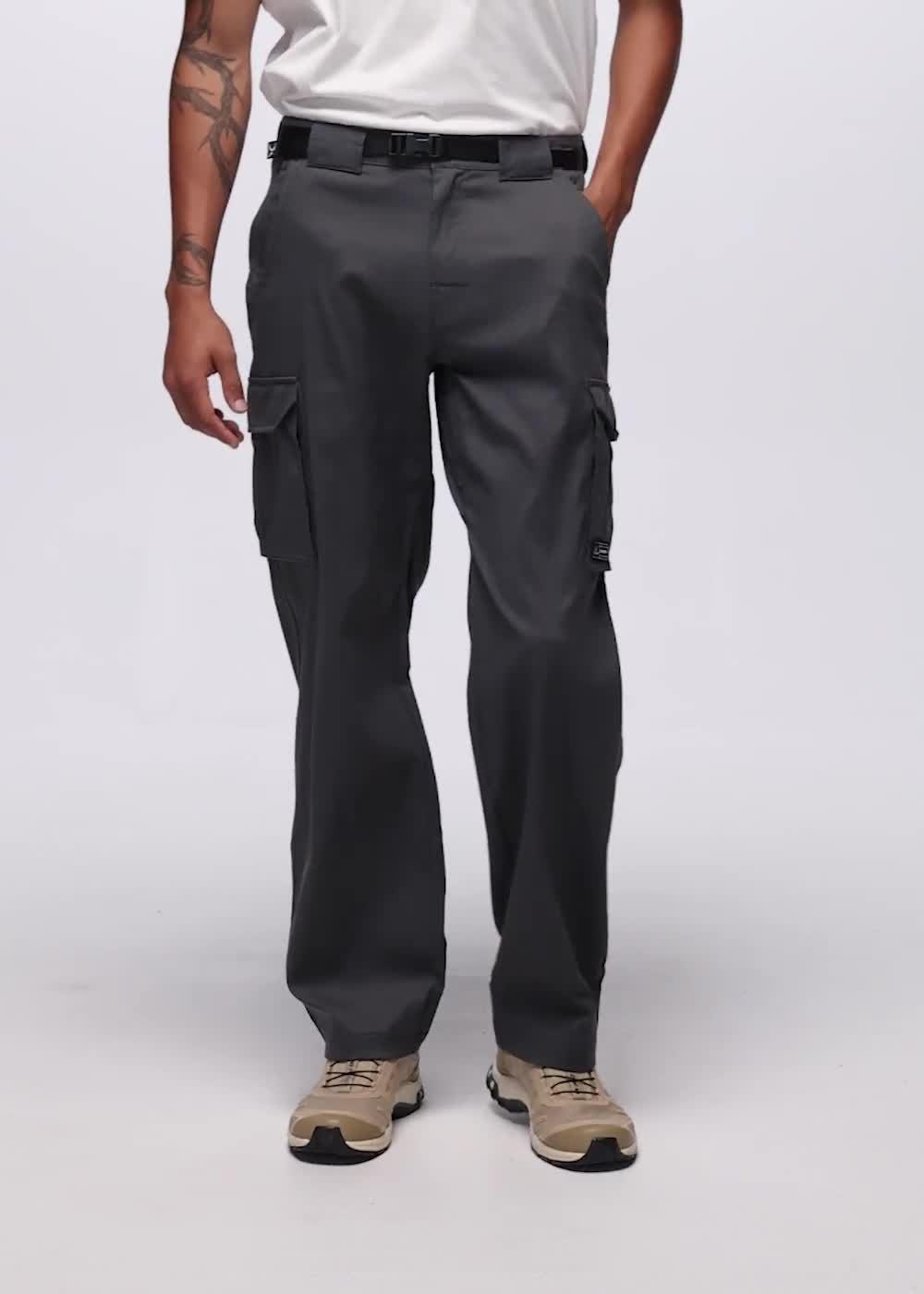 Stretch Zion Cargo Relaxed Pant, Color: Shadow